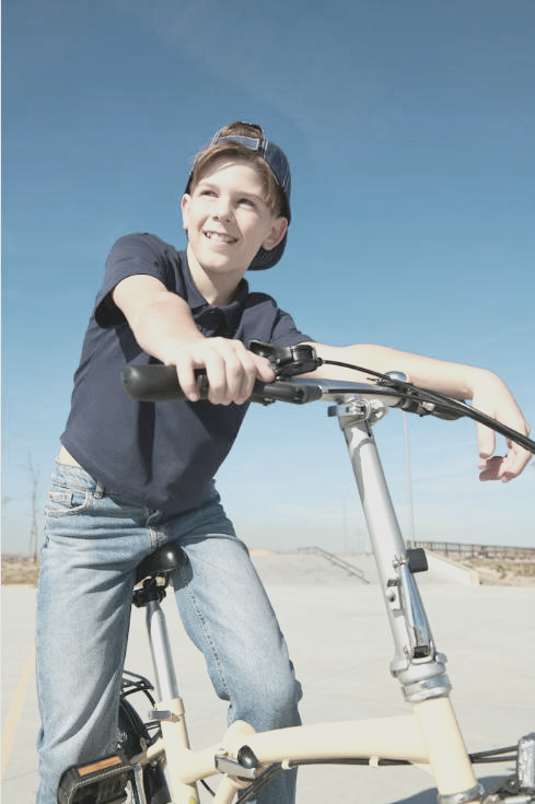 Teenager's Riding